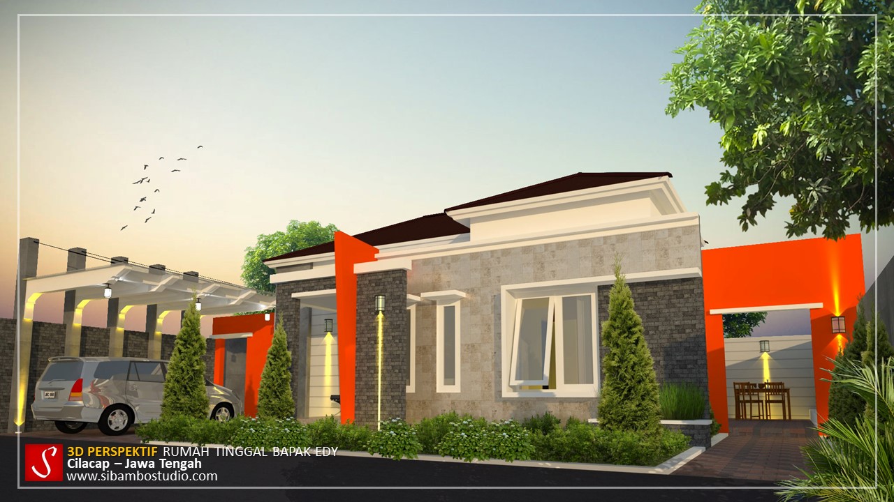 Ide Gambar Desain Rumah Minimalis Cilacap Terlihat Keren 