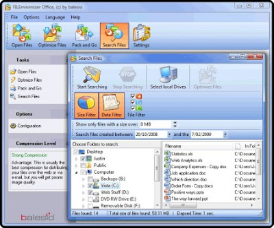 FILEminimizer Office 6.0