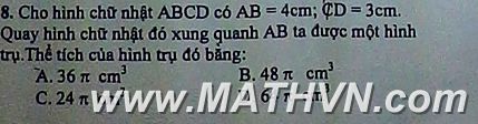 loi sai trong de thi mon toan vao lop 10 o hai phong