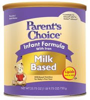 Free Parents Choice Milk Baby Formula Sample