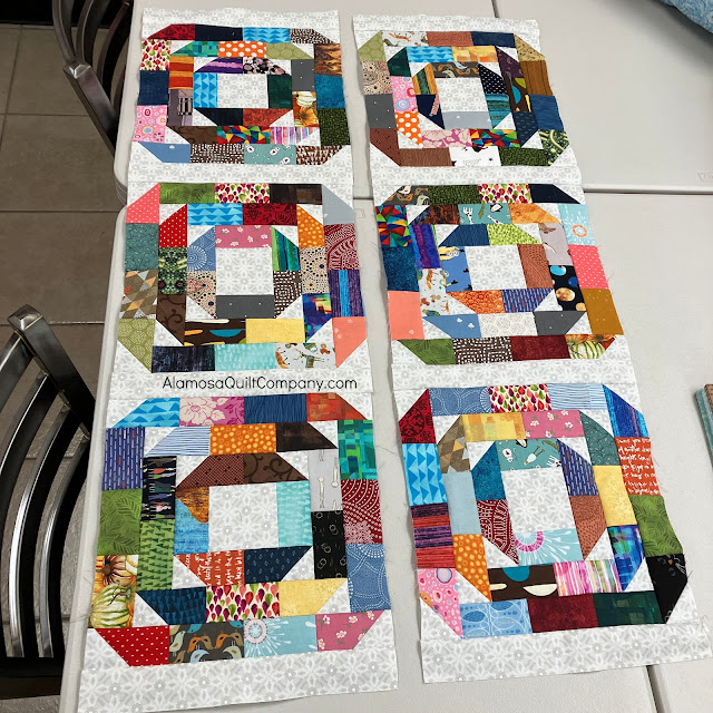 a sample of the block rows