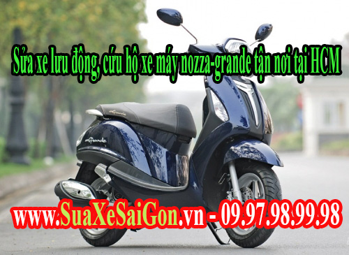 Sửa xe lưu động, cứu hộ xe máy Yamaha Nozza tận nơi tại HCM