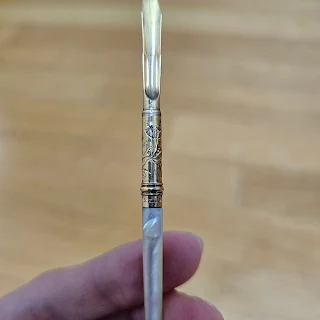 A.W. FABER MOTHER OF PEARL DIP PEN