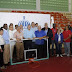 Ministro de deportes inicia entrega masiva de tableros de cristal 