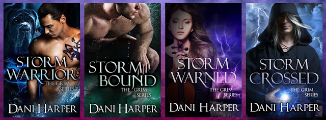 paranormal romance, covers, The Grim Series, Dani Harper,