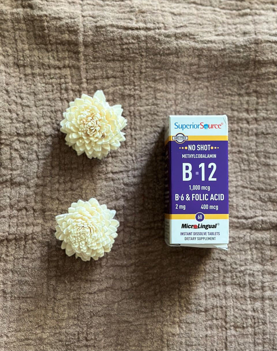 Vitamin B-12, B-6 & Folic Acid: