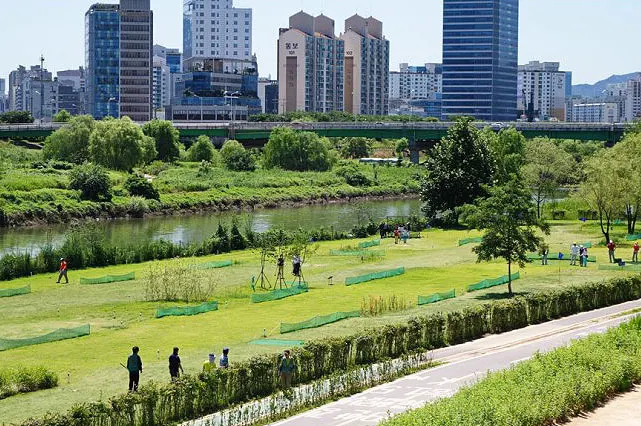 서울 구로구 안양천파크골프장 입문하기 좋은 구장