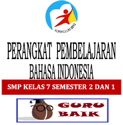 RPP Bahasa Indonesia Kelas 7 Kurikulum 2013 Revisi 2017 