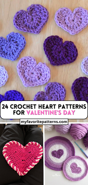 The EASIEST HEART Crochet Pattern EVER!