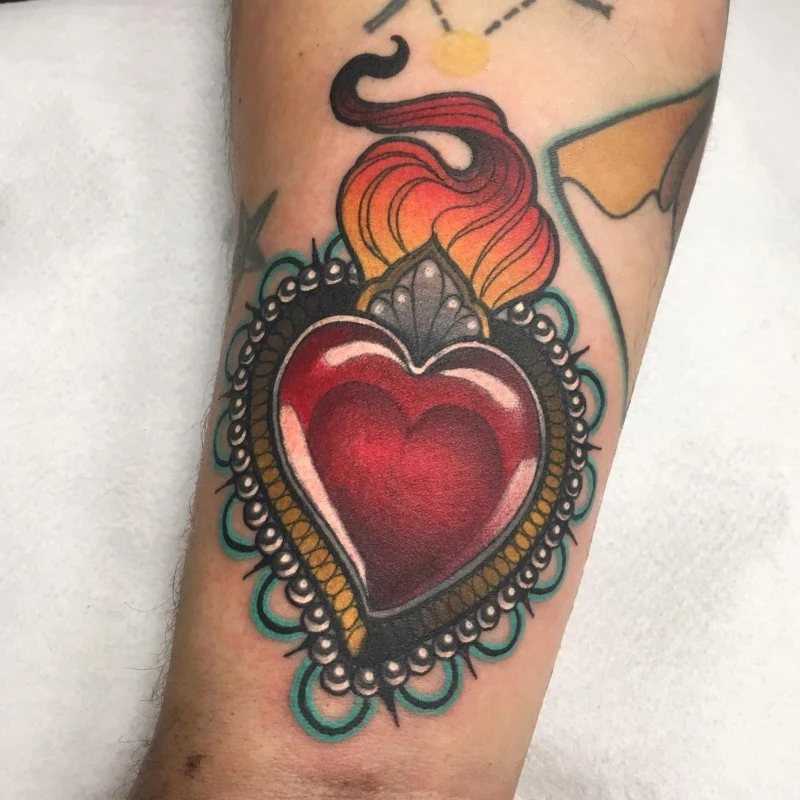 TATUAJES DE CORAZONES IDEAS Y SU SIGNIFICADO