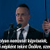 Vučić-párti tömeggyűlésen mondott beszédet Szijjártó Péter Belgrádban
