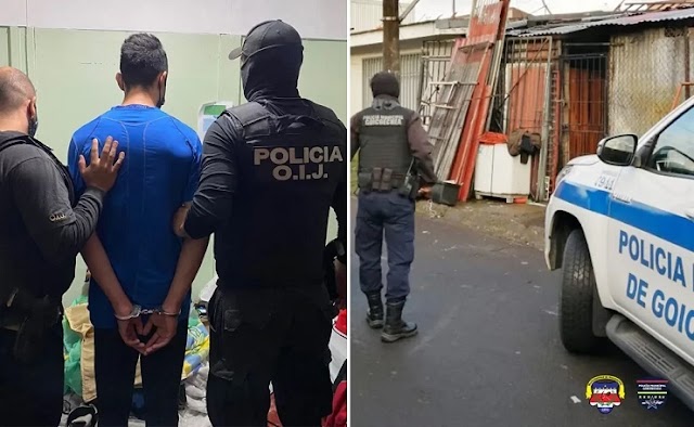 En Purral: Policía Municipal de Goicoechea ayuda en allanamientos donde desarticulan narcobanda