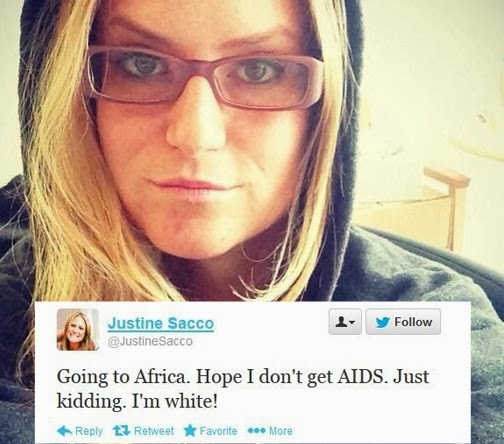 justine sacco sacked aids in africa