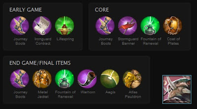 Build Item Hero Vainglory Terbaik