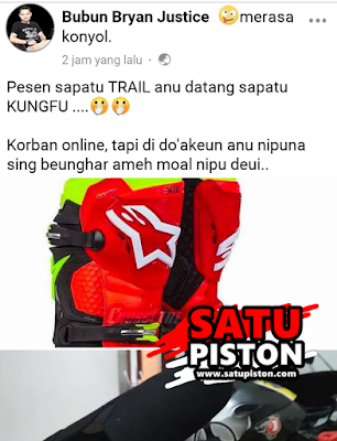 Bikin Kesal !!! Niat Beli Sepatu Untuk Trail Via Online Shop, Tapi Yang Datang Malah Beginian