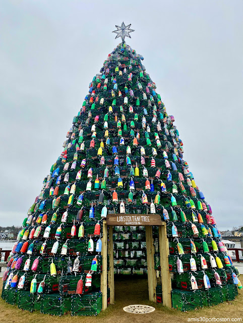 Árbol Navideño de Trampas de Langosta de Gloucester