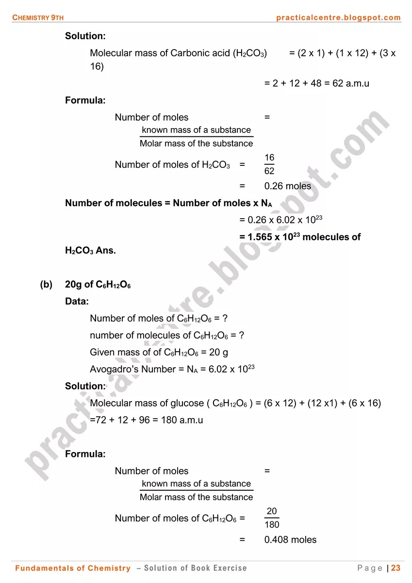 fundamentals-of-chemistry-solution-of-text-book-exercise-23