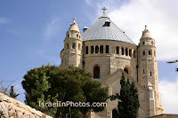 Israel Travel Guide - Christian Holy Places: Dormition Abbey, Hagia Maria Sion Abbey