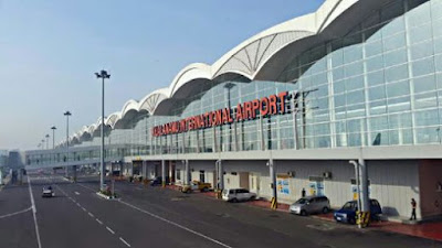 Bandara Kualanamu Rusak Setelah Terjadi Gempa