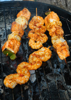 Ideas for Barbecued King Prawns