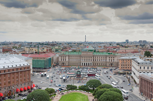 Panorama from the colonade of St. Isaac's Cathedral (photo_13)