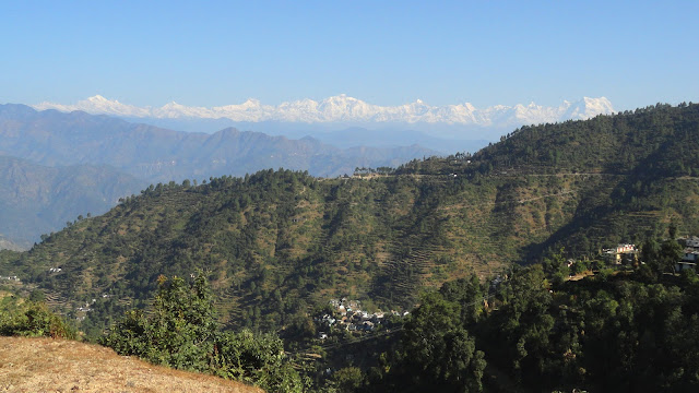 Himalayan range at Khirsu