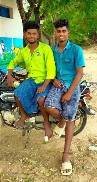 Tamil Men in Lungi