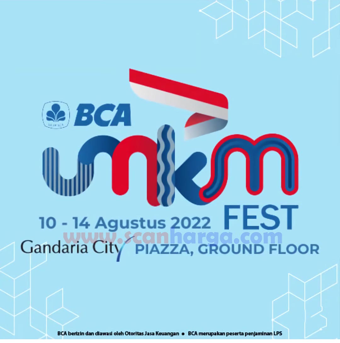 BCA UMKM FEST 2022 di Gandaria City