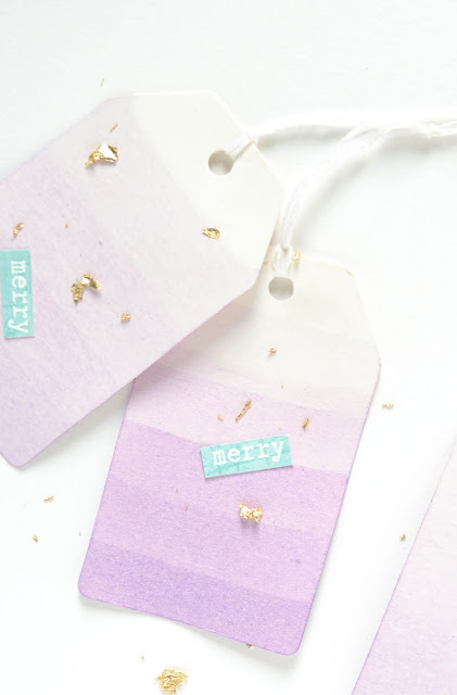 pastel labels, step by step diy tutorial