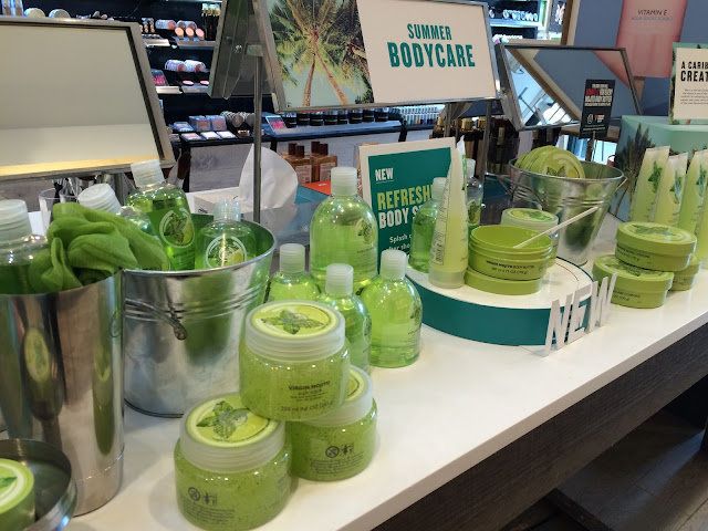 The Body Shop Middlesbrough Seize the Summer Virgin Mojito