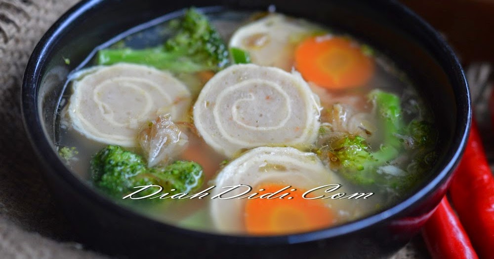 Diah Didi's Kitchen: Sup Rollade Ayam Udang