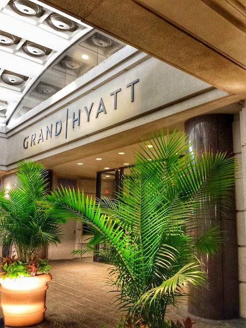 A traveler's look at the Grand Hyatt Washington D.C. Full-service, four-star hotel in a prime downtown D.C. location.  Travel bloggers Leigh Powell Hines gives you the inside scoop on a stay in the hotel.