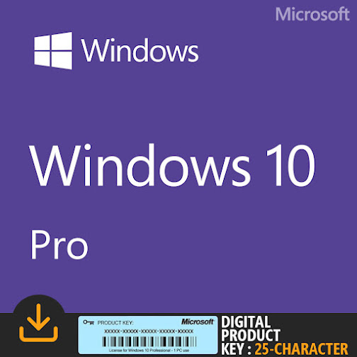 Microsoft Windows 10 Pro Genuine Product Key