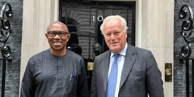 Peter Obi in London for Commonwealth Eminent Personalities meeting