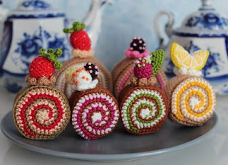 PATRON GRATIS PASTELITOS AMIGURUMI 536