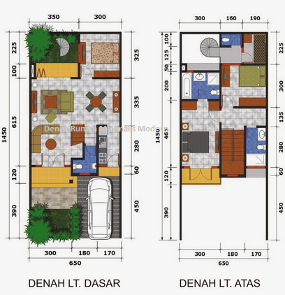 20 Denah  Rumah  Minimalis  Modern Hemat  Biaya  Rumah  Minimalis 