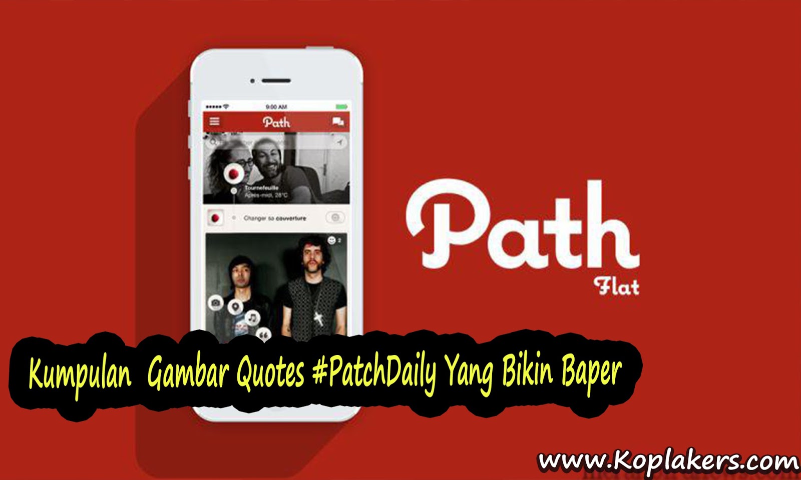 40 Gambar Quotes PathDaily Cinta Paling Romantis Asli Bikin Baper