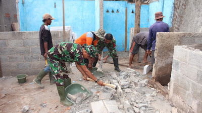 Tanpa TNI, Rumah Saya Belum Tentu Direhab