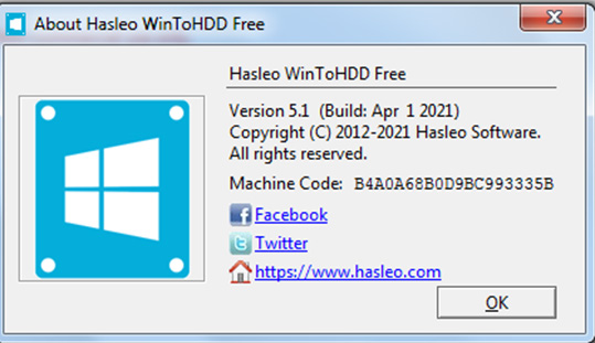 Download WinToHDD 5.1 - Cài Win từ ổ cứng dễ dàng, nhanh chóng c