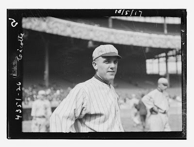 Chicago White Sox Pitcher Eddie Cicotte, 1917 - Source: Library of Congress - http://www.loc.gov/pictures/resource/ggbain.50311/