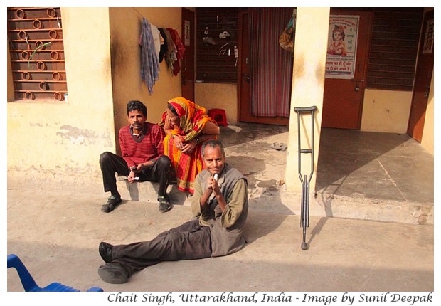 At a leprosy ashram in India - Image by S. Deepak