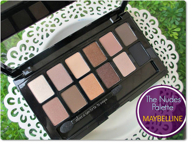 THE NUDES PALETTE de Maybelline: Review + Swatches