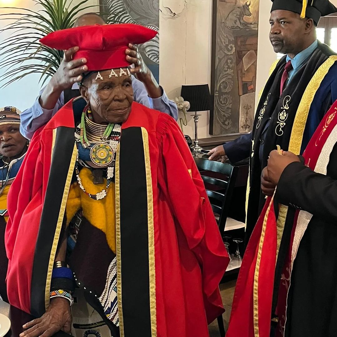  Globally Acclaimed Visual Artist Dr. Esther Mahlangu Conferred With Third Honorary Doctorate By Tshwane University Of Technology