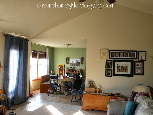 Living Room Before Paint