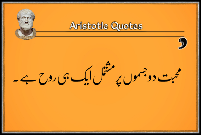 70 Best Aristotle's Quotes in Urdu with Script