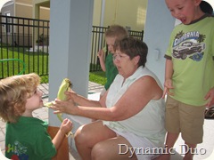 boys help nonnie, check out rals adoring aj