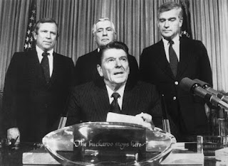 Ronald Reagan was unfriendly towards the USSR from the specific beginning of his first term 