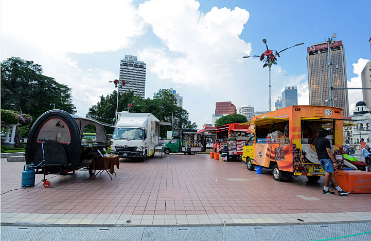 Kuala Lumpur Food Truck Dataran Merdeka Dari Diri Dhiya