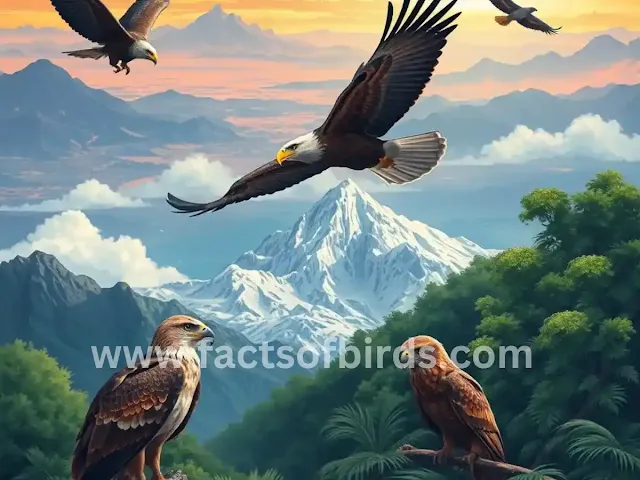 Birds of Prey in Deserts, Mountains, and Rainforests
