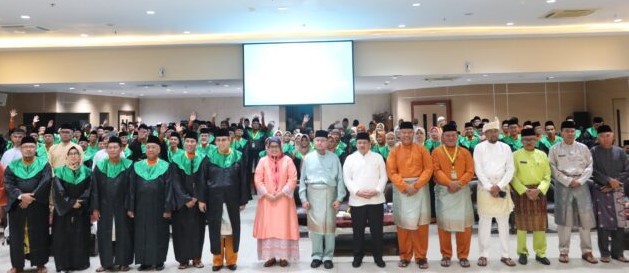 Pelepasan Pawai Taaruf dan Pelantikan Dewan Hakim MTQH Kepri ke X Dihadiri Wakil Ketua I dan II DPRD Batam